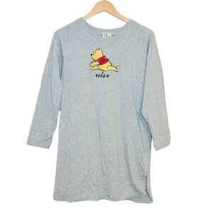 The Disney Store Winnie the Pooh Relax Sleep Shirt Medium